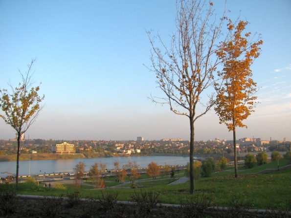 Довоенный Донецк. Осень